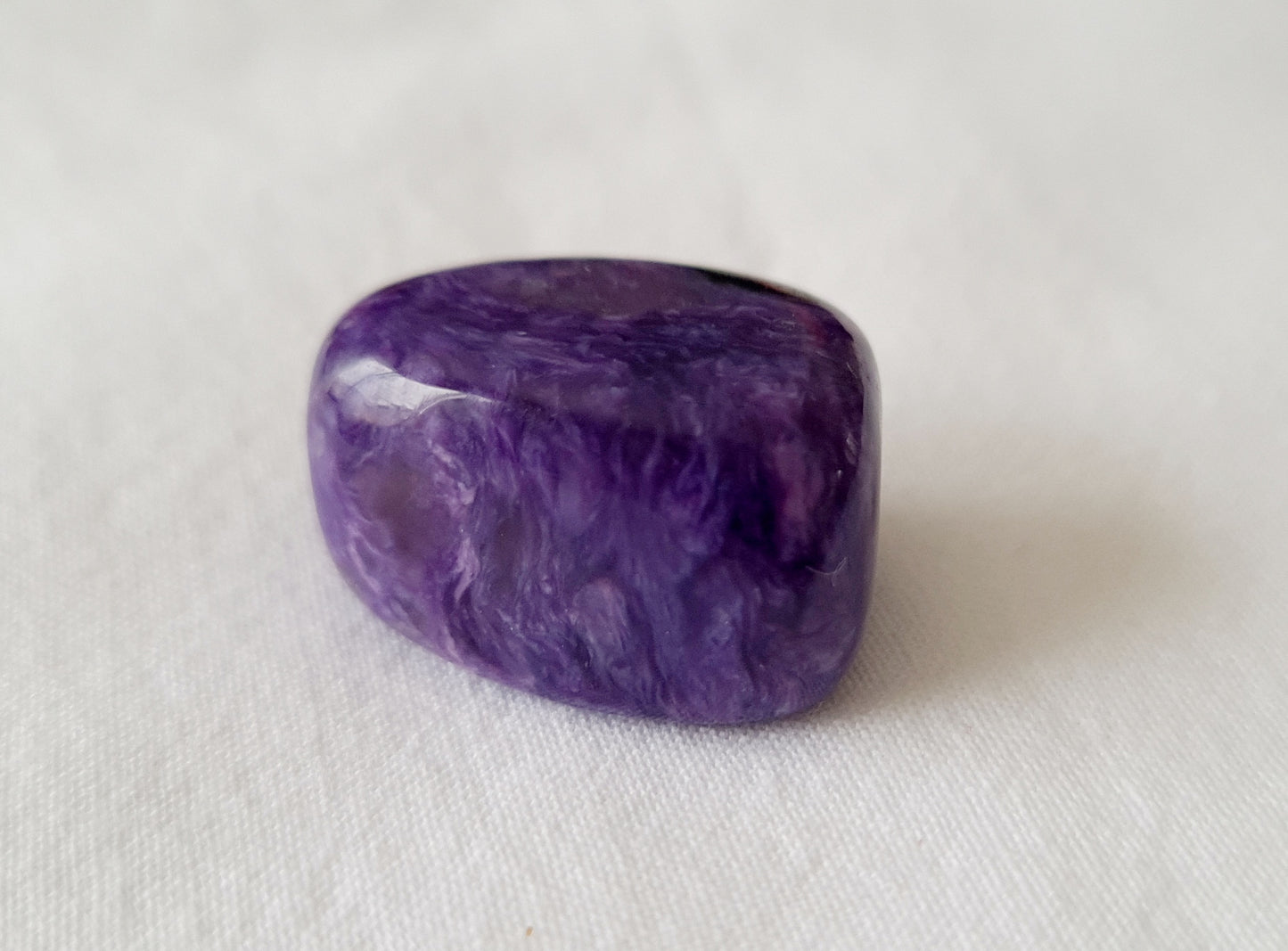 Charoite tumbled stones