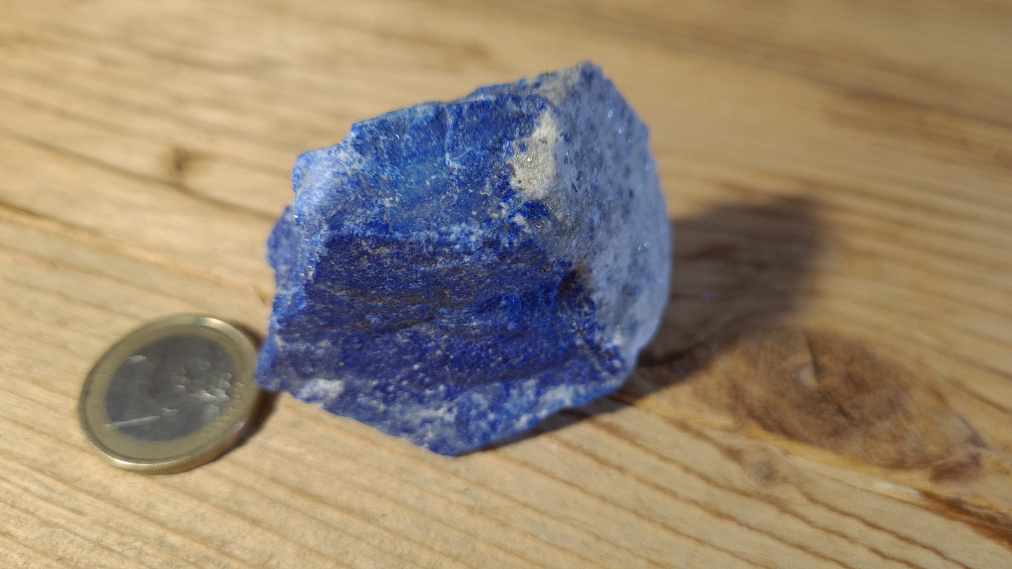 Pierre de lapis-lazuli brute de 74g