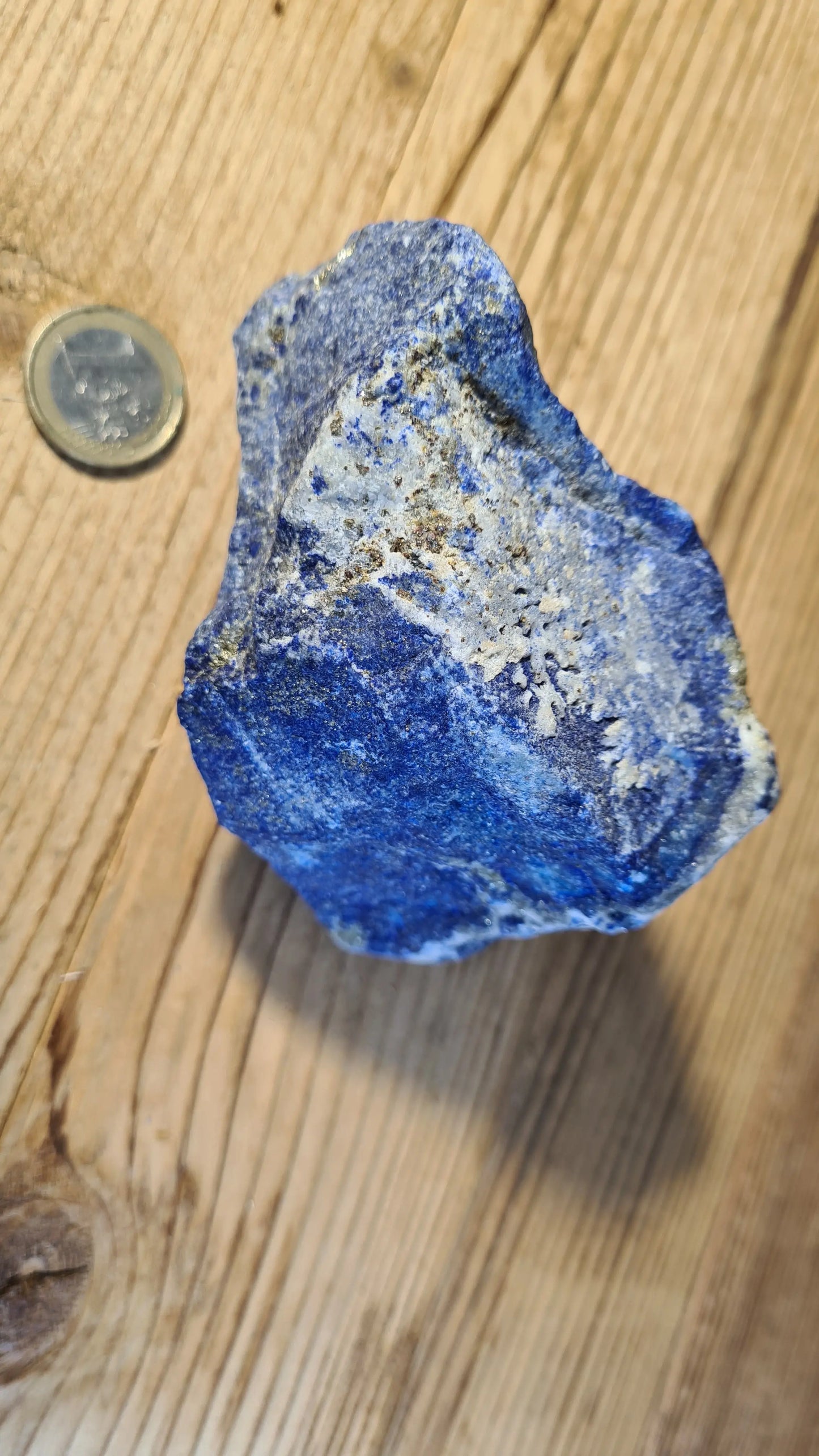 Pierre de lapis-lazuli brute de 555g Lapis-Lazuli