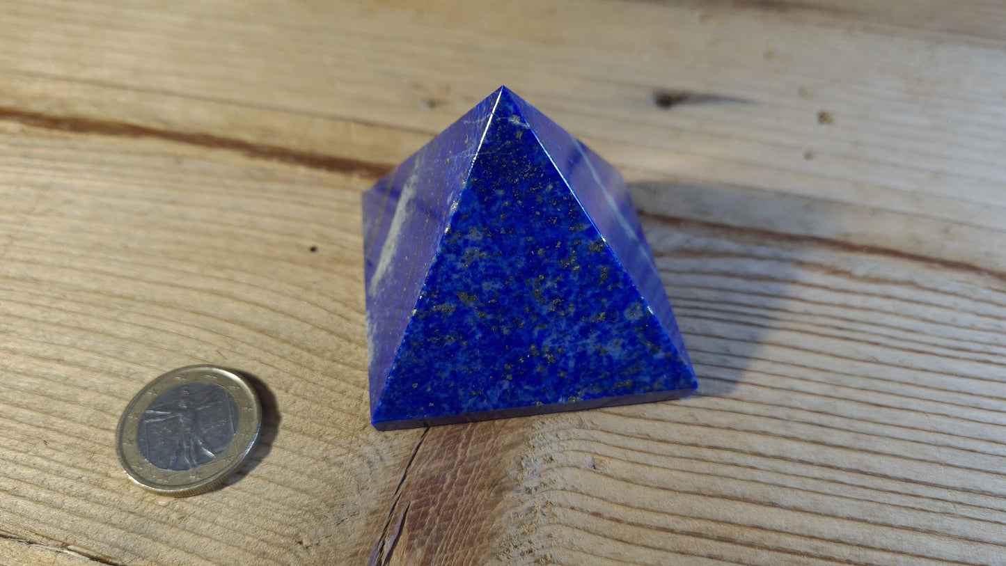 Pyramide en lapis-lazuli de 5cm Cristal Roche