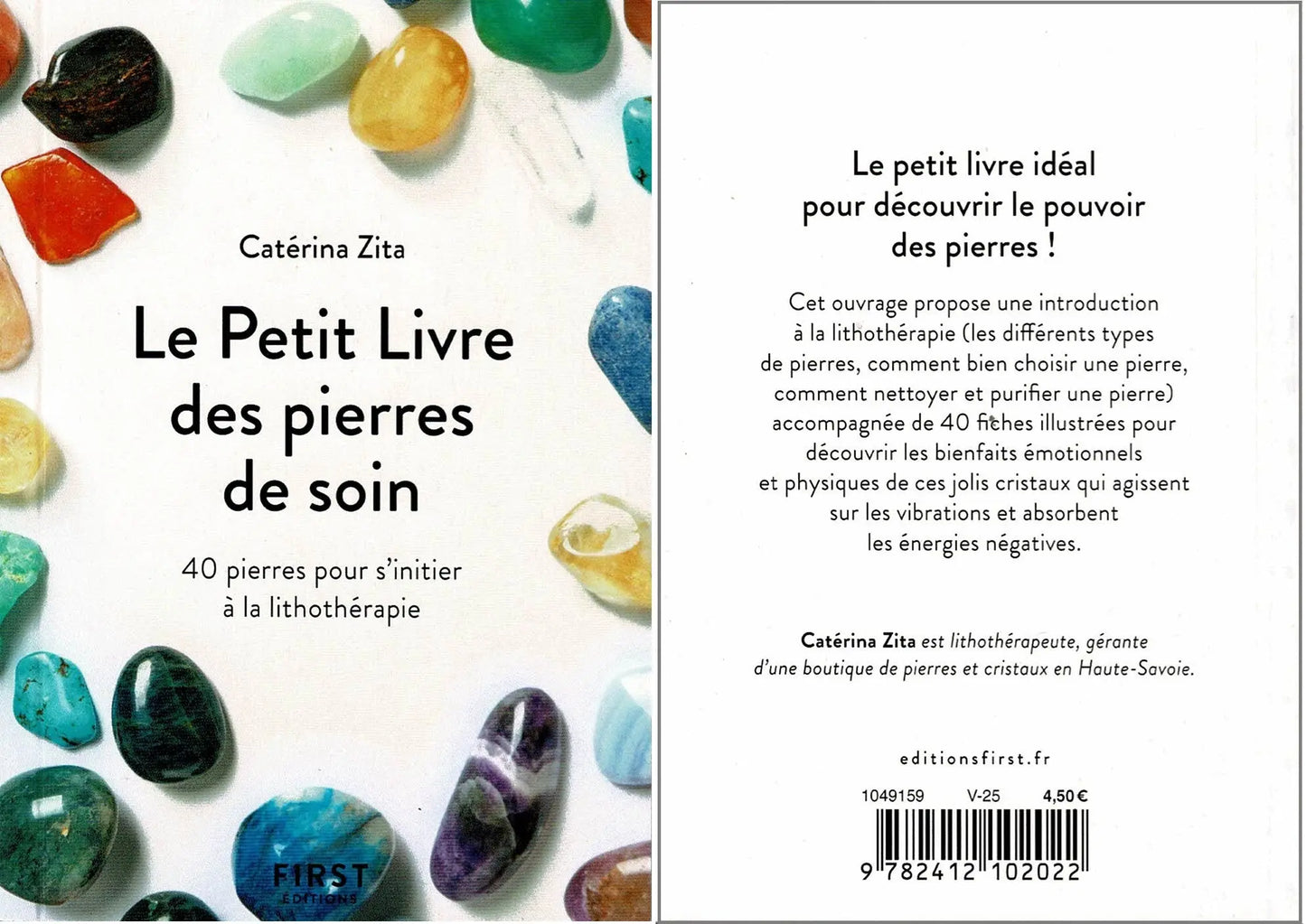 Le Petit Livre des pierres de soin Cristal Roche