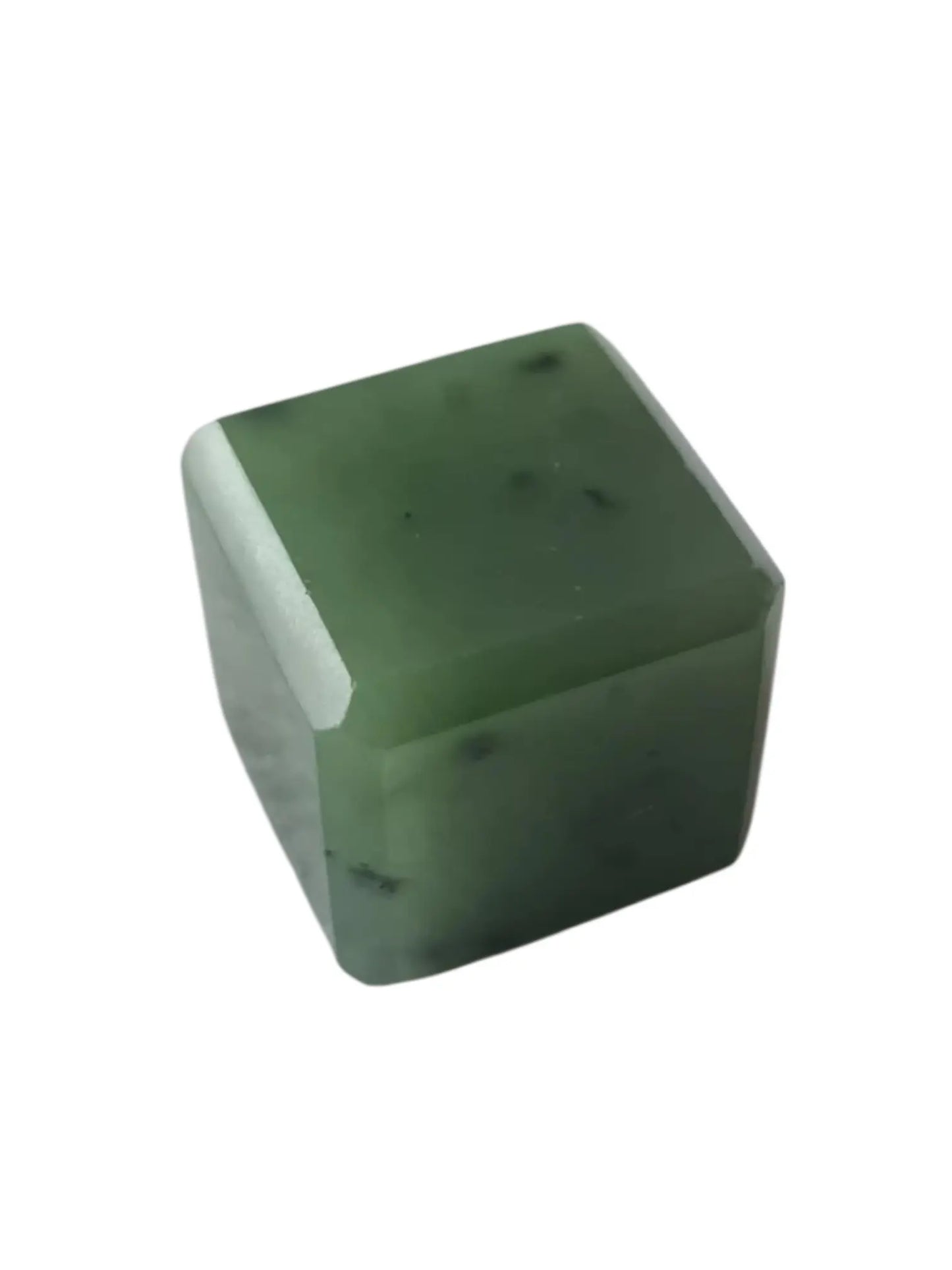 Cubes de jade néphrite de Sibérie 2cm Cristal Roche
