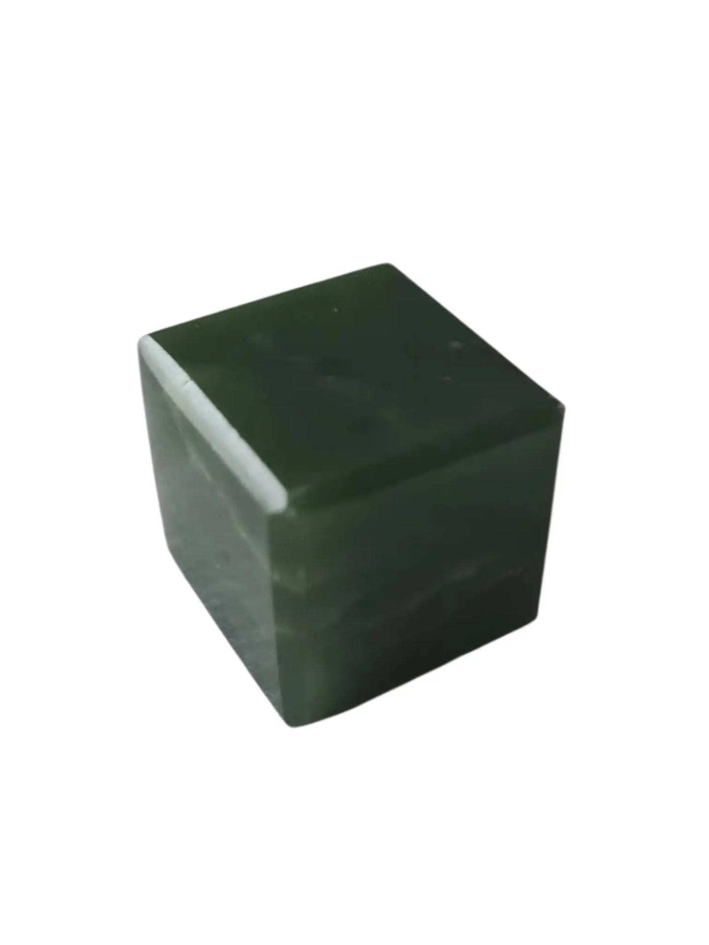 Cubes de jade néphrite de Sibérie 3cm Cristal Roche