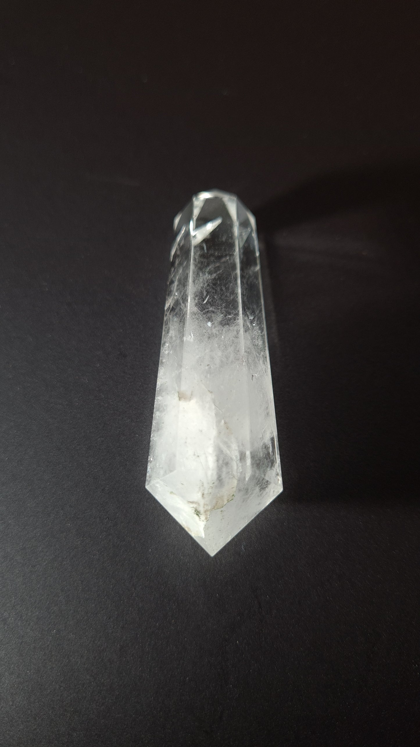 Cristal de quartz - 6 faces - 6.4 x 2 cm - 26.8 g