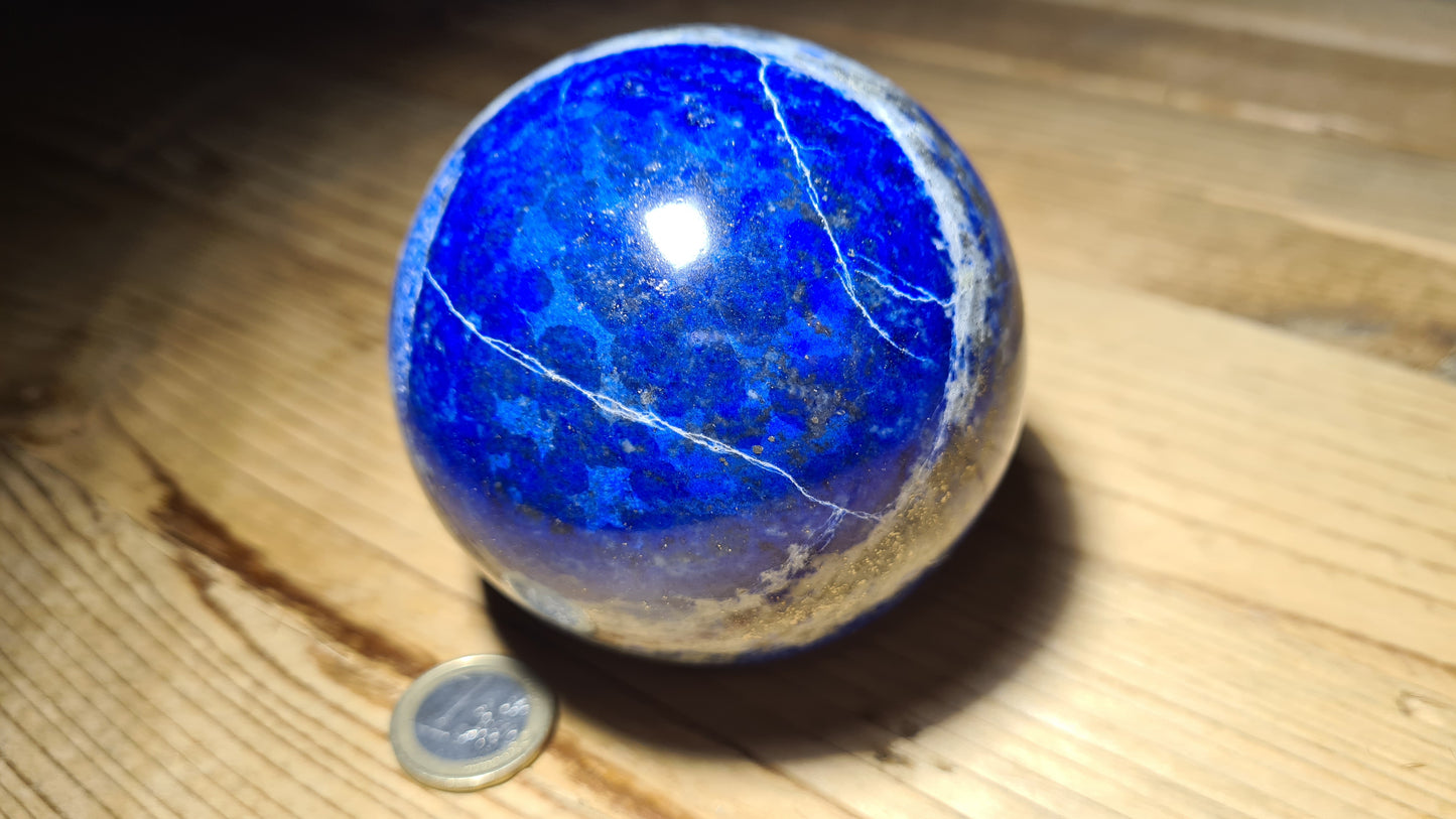 Sphère de 85mm de lapis-lazuli