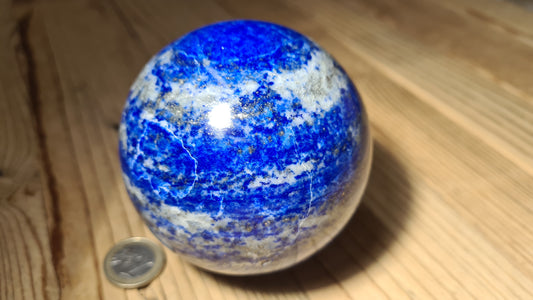 Sphère de 85mm de lapis-lazuli