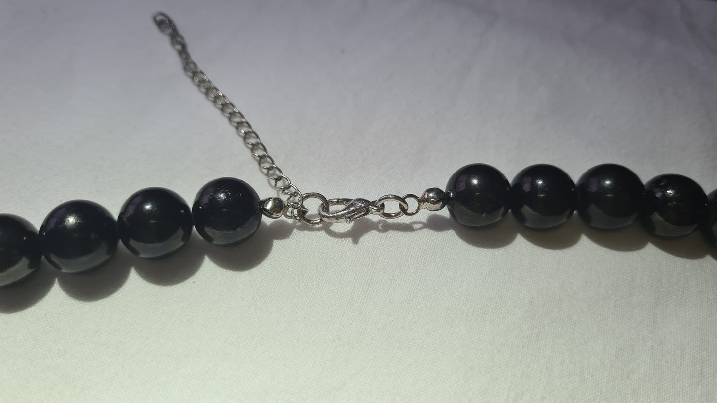 Collier Shungite 12mm