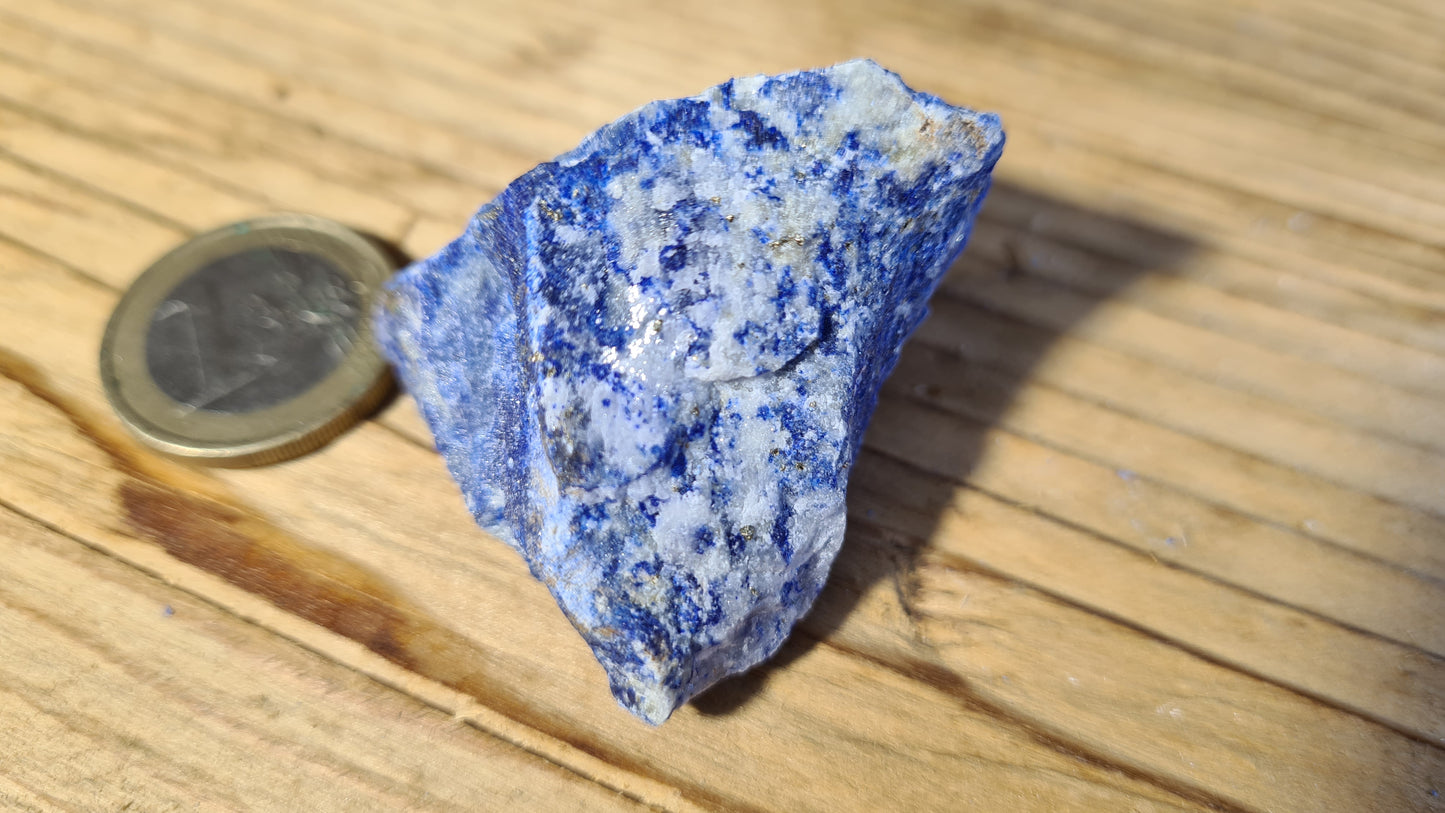 Pierre de lapis-lazuli brute de 40g