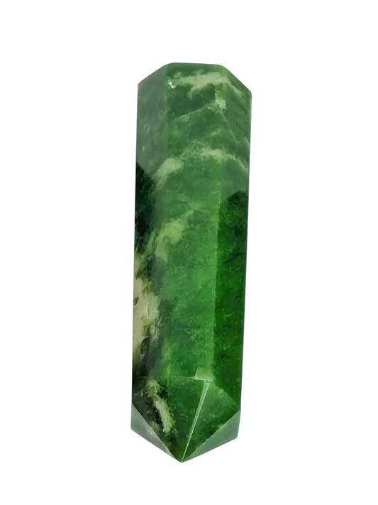 Vogel en jade néphrite du Canada