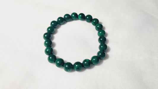 Bracelet en jade néphrite de Chine 8mm