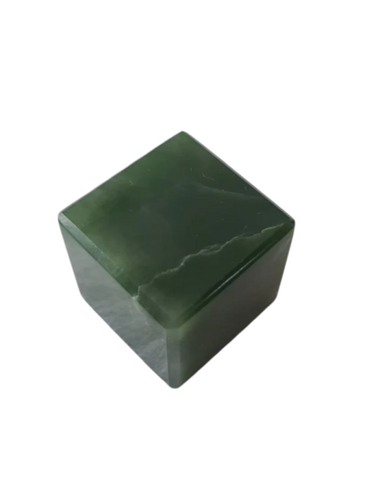 Cubes de jade néphrite de Sibérie 3cm