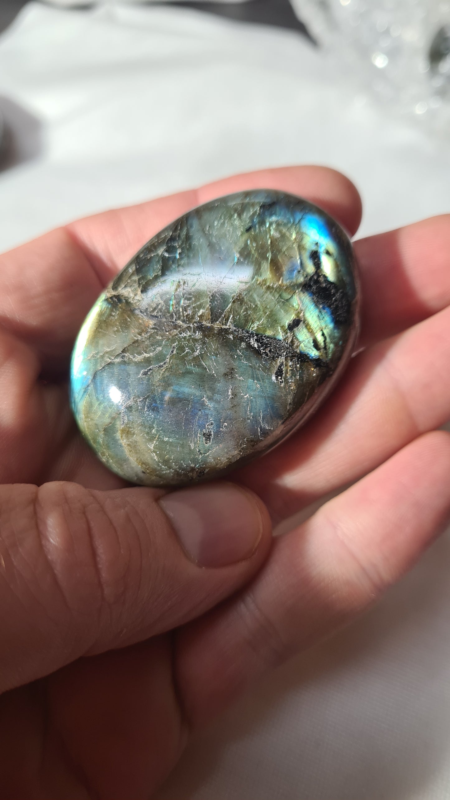 Galets de labradorite